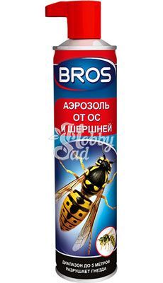 Аэрозоль от ос и шершней (300 мл) BROS