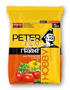 Грунт Для Томатов и перцев линия ХОББИ  (5 л) PETER PEAT