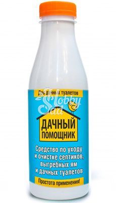 ДАЧНЫЙ ПОМОЩНИК По уходу и очистке дачных туалетов и выгребных ям (500 мл) БИО-комплекс