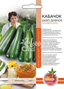 Кабачок Диво дивное (10 шт) Уральский Дачник селекция Штайнерт