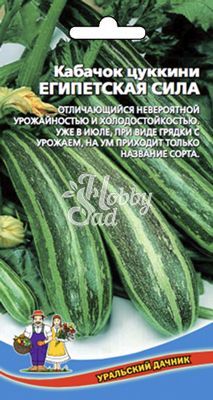 Кабачок Египетская Сила цуккини (10 шт) Уральский Дачник