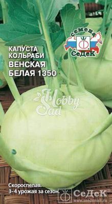 Капуста Венская белая 1350 кольраби (0,5 г) Седек