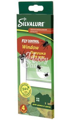 Клеевая ловушка для мух Окно (SILVALURE WINDOW) (4 шт)