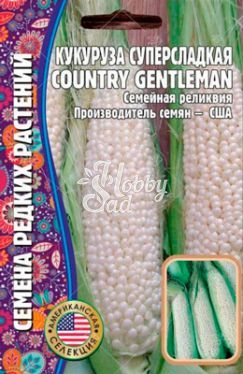 Кукуруза Кантри Джентлемен (Country Gentleman) суперсладкая США (10 шт) ЭКЗОТИКА