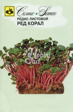 Микрозелень Редис Ред Корал листовой ( 5 г) Семко