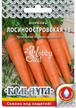 Морковь Лосиноостровская 13 (2 г) РО серия Кольчуга