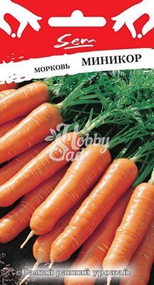 Морковь Миникор (2 г) Русский Огород