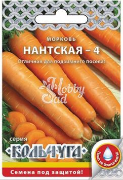 Морковь Нантская 4 (2 г) РО серия Кольчуга