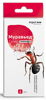 Муравьед Супер приманка 4 шт*1,5 г Август