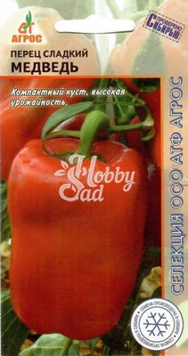 Перец Медведь сладкий F1 (0,1 г) Агрос 