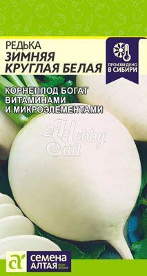Редька Белая Зимняя круглая (1 г) Семена Алтая