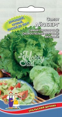 Салат Айсберг кочанный (0,25 г) Уральский Дачник