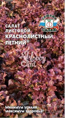Салат Краснолистный Летний (листовой)  (0,5 г) Седек