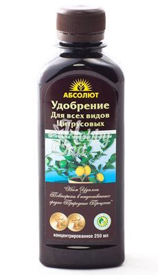 Удобрение АБСОЛЮТ для всех видов цитрусовых (0,25 л)
