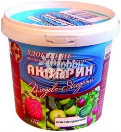 Удобрение Акварин Плодово-ягодные культуры (ведро 1 кг) БХЗ
