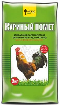 Удобрение Куриный помет сухой ФАСКО (2 кг)