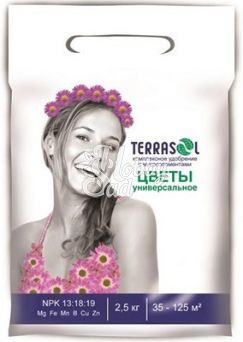 Удобрение ТерраСол Цветы (2,5 кг) ФАСКО