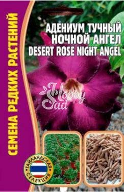 Цветы Адениум Ночной Ангел Desert Rose (3 шт) ЭКЗОТИКА Комнатные