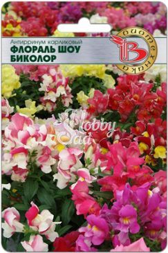Цветы Антирринум Флораль Шоу Биколор карликовый (20 шт) Биотехника