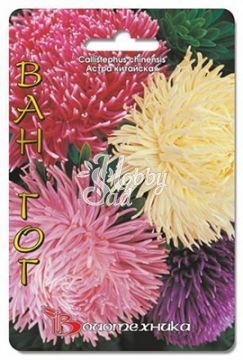 Цветы Астра Дракон смесь Ван Гог (100 шт) Биотехника