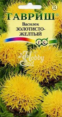 Цветы Василек Золотисто-желтый многолетний (0,2 г) Гавриш 