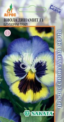 Цветы Виола Динамит F1 Блуберри Трил (8 шт) Агрос