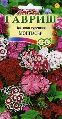 Цветы Гвоздика турецкая Монпансье смесь (0,2 г) Гавриш