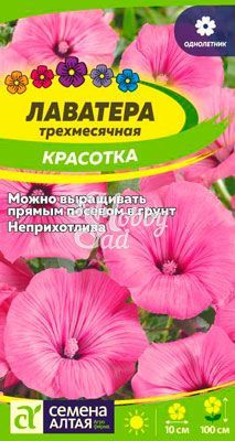 Цветы Лаватера Красотка (0,2 г) Семена Алтая
