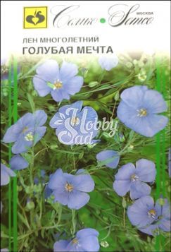 Цветы Лен Голубая мечта многолетний (0,3 г) Семко