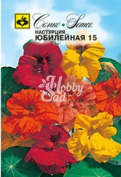 Цветы Настурция Юбилейная 15 смесь махровых низких (2 г) Семко