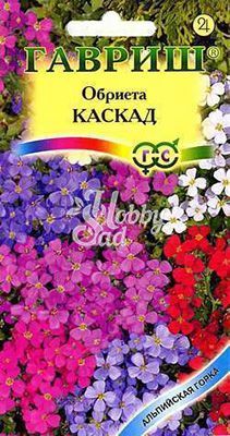 Цветы Обриета Каскад смесь окрасок (0,05 г) Гавриш серия Альпийская горка