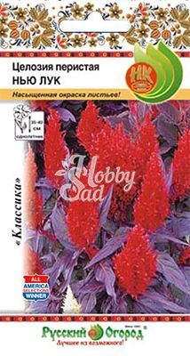 Цветы Целозия Нью Лук перистая (15 шт) Русский Огород 