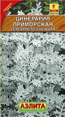 Цветы Цинерария Серебристо-снежная (0,1 г) Аэлита