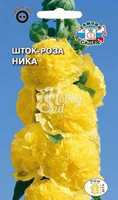 Цветы Шток-роза Ника желтая (0,1 г) Седек