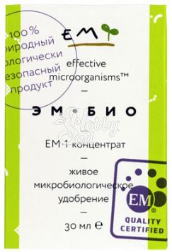 ЭМ-БИО концентрат (EM1 ВОСТОК ЭМ-1) (30 мл) Приморский Эм Центр