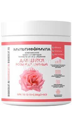 Минеральное удобрение МУЛЬТИФОРМУЛА для цветов - розы и другие цветущие (500 г)