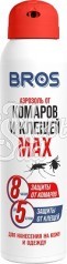 Аэрозоль от комаров и клещей 90 мл MAX (90 мл) BROS