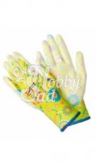 Перчатки "Для садовых работ" полиэстер, полиуретан, разноцветные, микс цветов №2, Fiberon