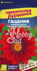 Цветы Гацания (газания) Новый день Оттенки красного (5 шт) Семена Алтая Низкорослые Гиганты