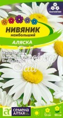 Цветы Нивяник Аляска  (0,1 г) Семена Алтая