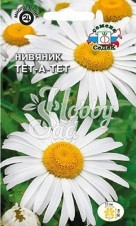 Цветы Нивяник Тет-а-тет крупноцветковый (0,2 г) Седек