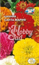 Цветы Цинния Санта Мария георгиновидная смесь (0,5 г) Седек